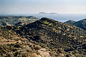 Creta - il paesaggio montuoso dell'interno della costa meridionale della provincia di Retimo.